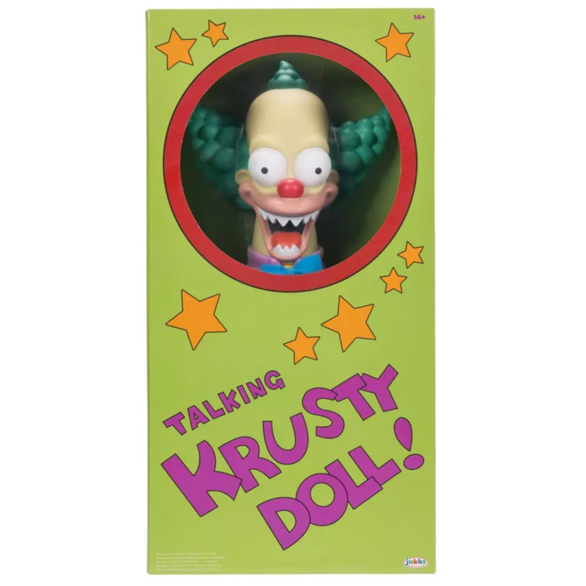 THE SIMPSONS Talking Krusty Doll