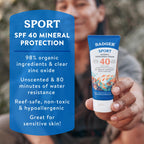 Badger Company, Clear Zinc Sunscreen Cream