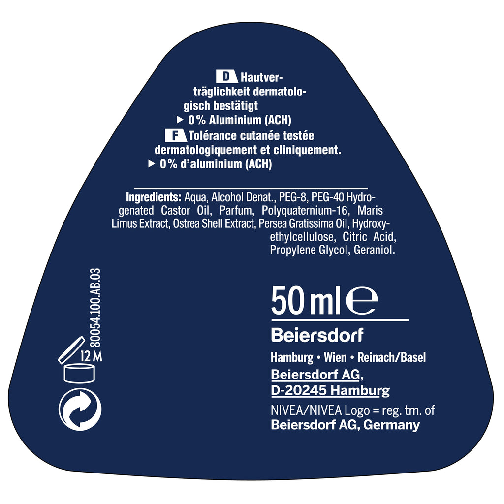 Nivea Men Roll-On Deodorant Fresh Ocean