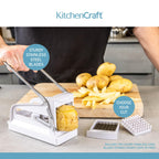 KitchenCraft Potato Chipper, Professional Chip Cutter