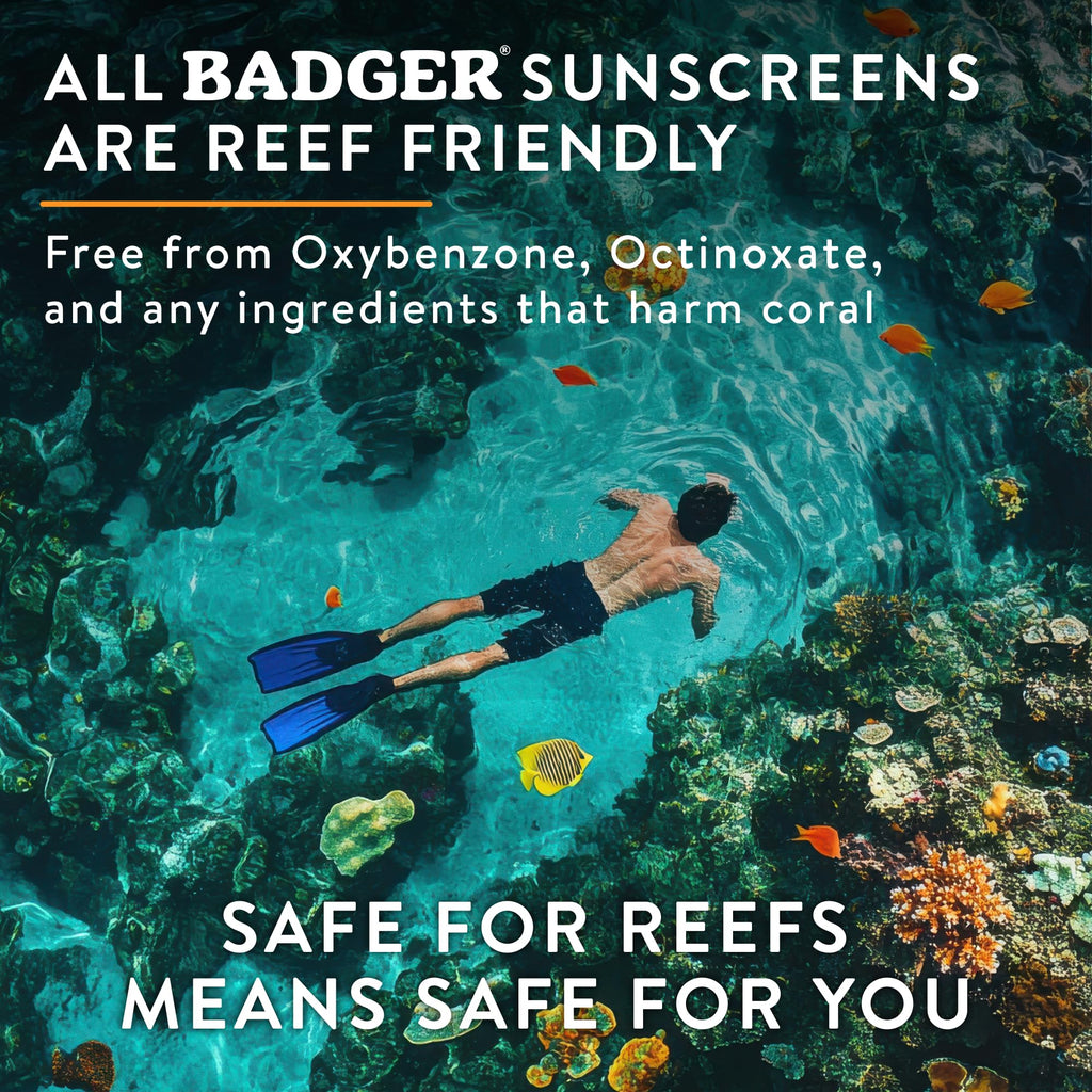Badger Company, Clear Zinc Sunscreen Cream