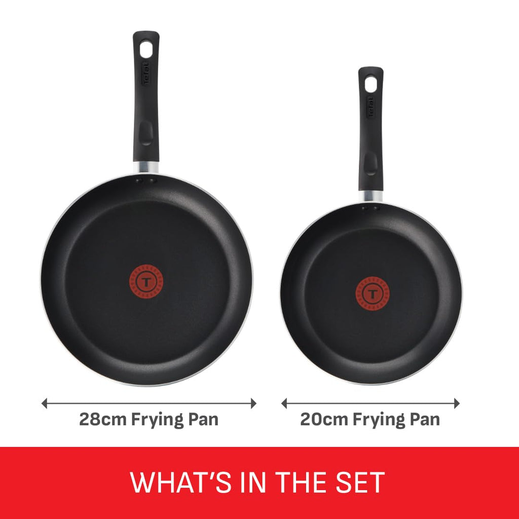 Tefal Taste Non-Stick Twin Frying Pan Set