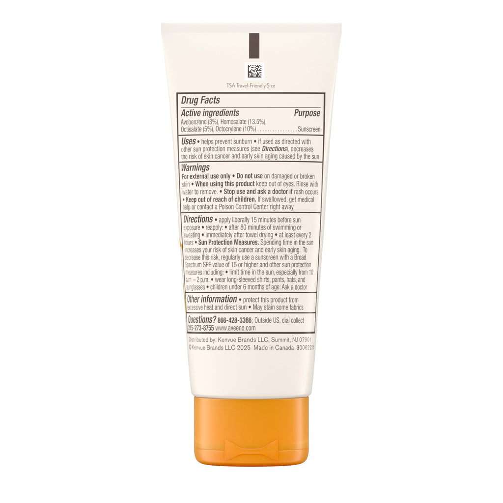 Aveeno Protect + Hydrate Moisturizing Face Sunscreen Lotion