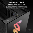 CORSAIR FRAME 4500X RS-R ARGB Panoramic Glass Mid-Tower PC Case