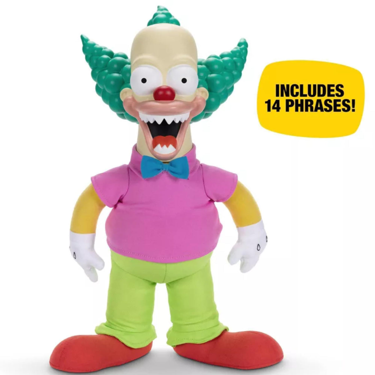 THE SIMPSONS Talking Krusty Doll