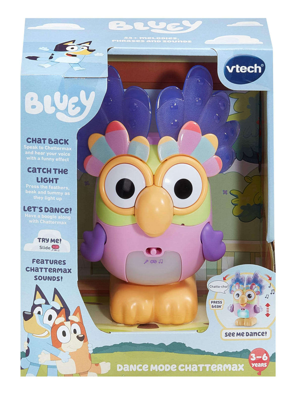VTech Bluey - Dance Mode Chattermax