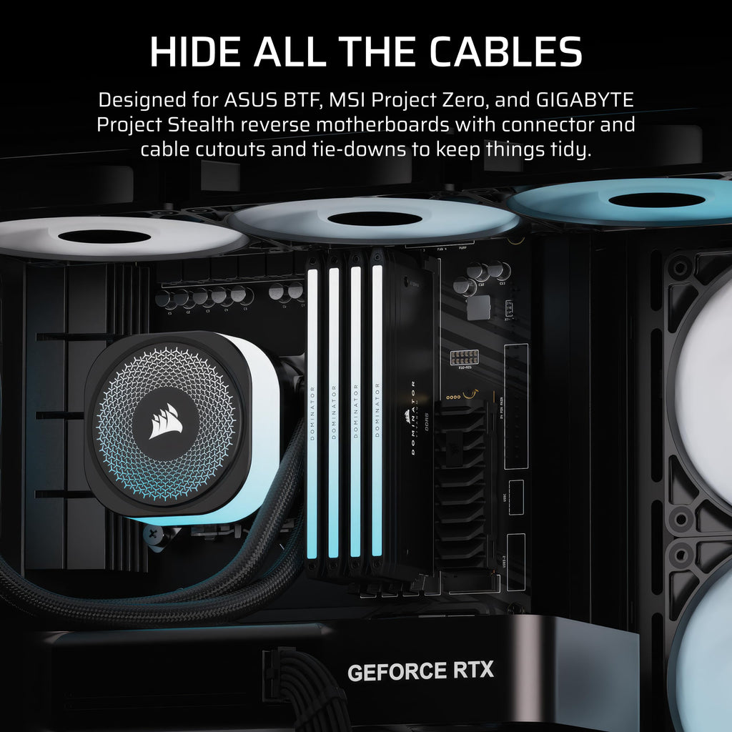 CORSAIR FRAME 4500X RS-R ARGB Panoramic Glass Mid-Tower PC Case