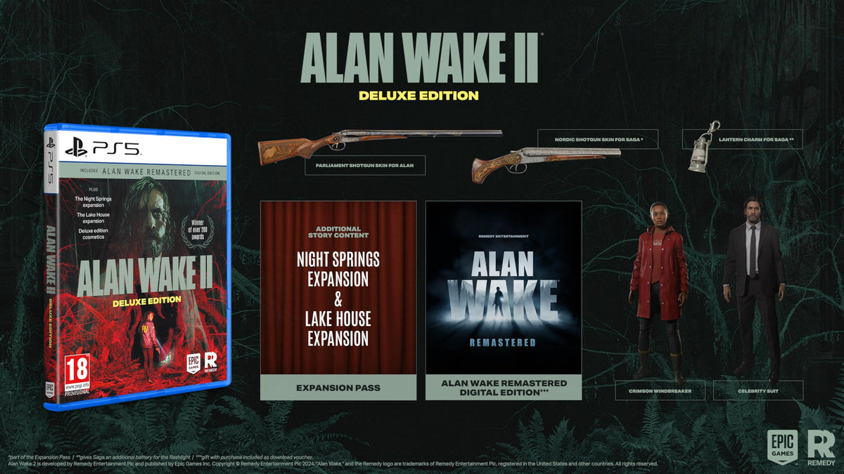 Alan Wake 2 Deluxe Edition PS5/Xbox X